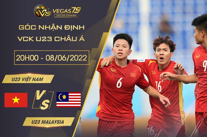 Soi kèo hôm nay U23 Việt Nam vs U23 Malaysia. Nhận định bóng đá VCK U23 châu Á (20h00, 08/06)