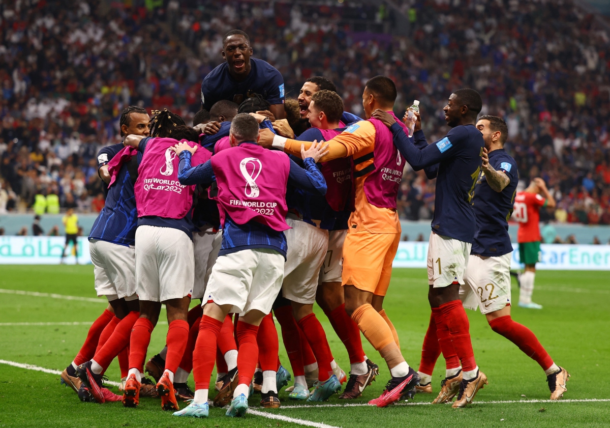kết quả Pháp vs Maroc
