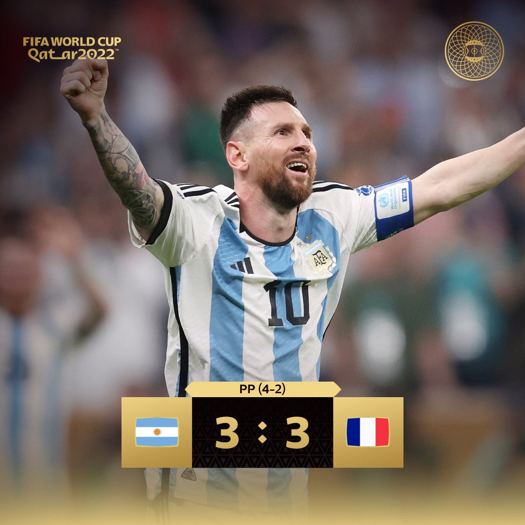 Kết quả Argentina vs Pháp